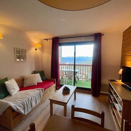 Charmant T3 Avec Vue Montagne Et Parking Privatif Font-Romeu-Odeillo-Via المظهر الخارجي الصورة